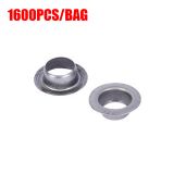 10mm Silver Grommets Eyelet for Semi-automatic Grommet Machine 1600pcs/bag