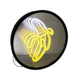 3D Magic Infinite Mirror Multi-layer Banana Neon Mirror Sign