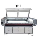FM1812/1816 1-2 Heads 130W Fabric Cutting Machine Laser Cutter Printed Textile