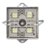 Módulo LED a prueba de agua SMD 5050 (4 LEDs, Metal Shell, 0.96W, L35 x W35mm) para anuncios iluminados