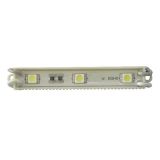 Módulo LED a prueba de agua SMD 5050 (3 LEDs, Luz Blanca,0.72W, L74 x W12mm)