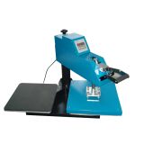 Máquina manual de la prensa del calor con mesas de trabajo dobles 15" x 15"