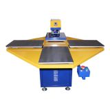 15" x 15" Pneumatic T-shirt Heat Press Machine with Four Stations