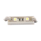 Módulo LED a prueba de agua SMD 3528 (2 LEDs, Luz blanca, 0.24W, L26 x W7mm)