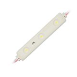 Módulo LED a prueba de agua SMD 3528 (3 LEDs, Luz Blanca, 0.3W, L74 x W12.4mm)