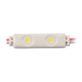 Módulo LED a prueba de agua SMD 3528 (2 LEDs, Luz Blanca, 0.3W, L30 x W7mm)