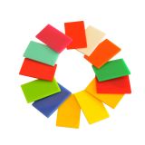 Tablero de color de acrílico