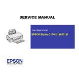 Manual de Servicio en Inglés Impresora Epson Stylus C110 120/D120