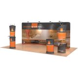 Sistema de Exibicion Display de Tela Curvo con Grafico 17ft x 7.5ft