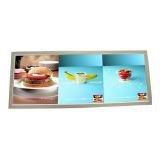 13.7" x 37.4" Caja Ligera Super Delgada con 3 fotos LED Marco de Aluminio Imagenes de Movimiento  (Sin Imprimir)