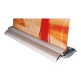 33"W x 79"H Puesto de Bandera Enrrolladora Ajustable Tipo Abertible (Solamente puesto de bandera)