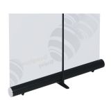 33"W x 79"H Super Portable Black Base Roll Up Banner Stand(Stand Only)