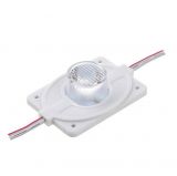 Módulo LED a prueba de agua con brillo alto SMD 5050 (1 LED, luz blanca, 3W,L61xW40xH17.6mm) para caja de luz de doble cara