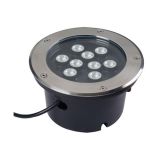 Lampara LED Subterranea 9X1W RGB