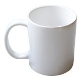 Tazas blancas en blanco de 11Oz para sublimacion con prensa de calor ( Mayoreo)