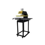 Mesa de trabajo neumática doble Máquina de prensa de calor Con mesas y soportes extraíbles 15" x 15"