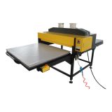 Mesa de trabajo doble neumática Máquina de prensa de calor para playera con Estilo extraíble 39" x 47"