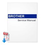Manual de servicio para creador de estampado BROTHER SC-100.