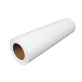 CALCA 23.6" x 98´ Roll White Color 280 Micron PU Heat Transfer Vinyl Eco-Solvent Printable Vinyl For Dark T-shirt Fabric Medium Elasticity Vinyl