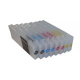 Cartucho Rellenable (350ml) 8 piezas/set con 4 embudos Epson Stylus Pro 7400/9400