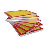 6 Pcs - 20" x 24"Aluminum Screen Printing Screens with 305 Yellow Mesh Count