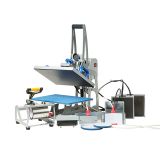9 in 1 Magnet Auto Open Combo Heat Press Machine 15" x 15" With Mug Cap Pen and Plate Heater