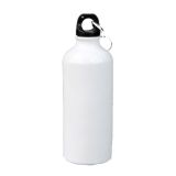 10pcs/Pack 600ml Botella Deportiva de Aluminio para Sublimacion, Blanco