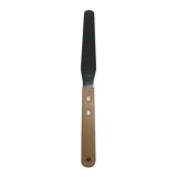 Wood Handle Flexible Ink Spatula - 4in