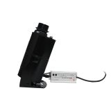 40W Black Desktop or Mountable LED Gobo Projector Advertising Logo Light (4 picture rotation)