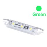 Modulo LED a Prueba de Agua SMD 2835 12VDC 0.6W 39x12x4mm,verde