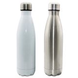 50pcs 500ml / 17oz Botella Termica Para impresora de Sublimacion Blanco/Plata