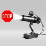 20W LED Gobo Projector (with Parking lot Rotating Glass Gobos)