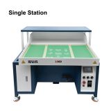 Single Station/Double Station Automatic Pneumatic Heat Press Rhinestone Shaking Machine for T-shirts