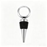 5PC Sublimation Blanks Wine Stoppers Round Shape Bottle Saver for DIY Custom Gift